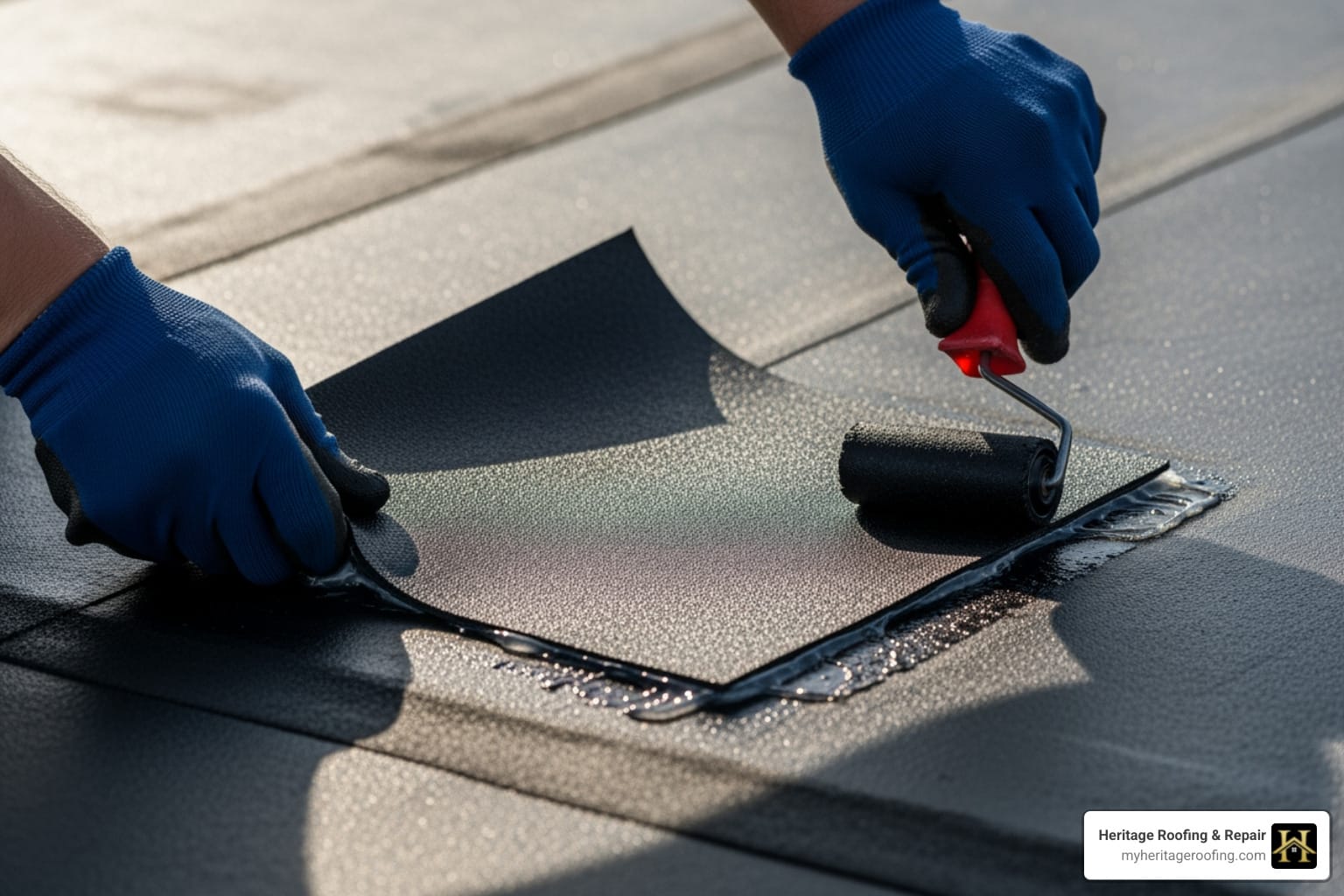 EPDM roof repair