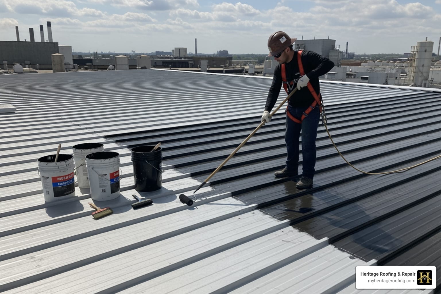 industrial roof waterproofing