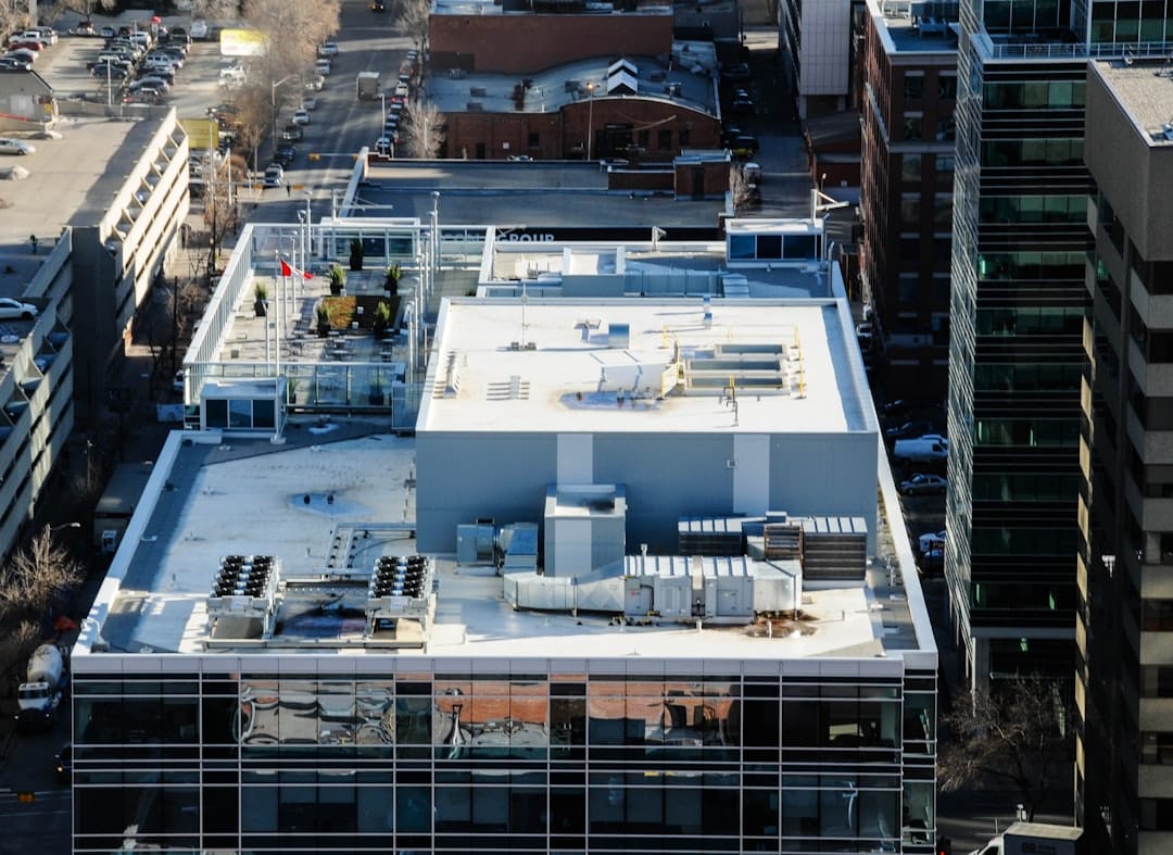 roofing services for commercial building