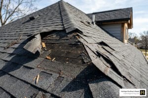 Wind damage inspection