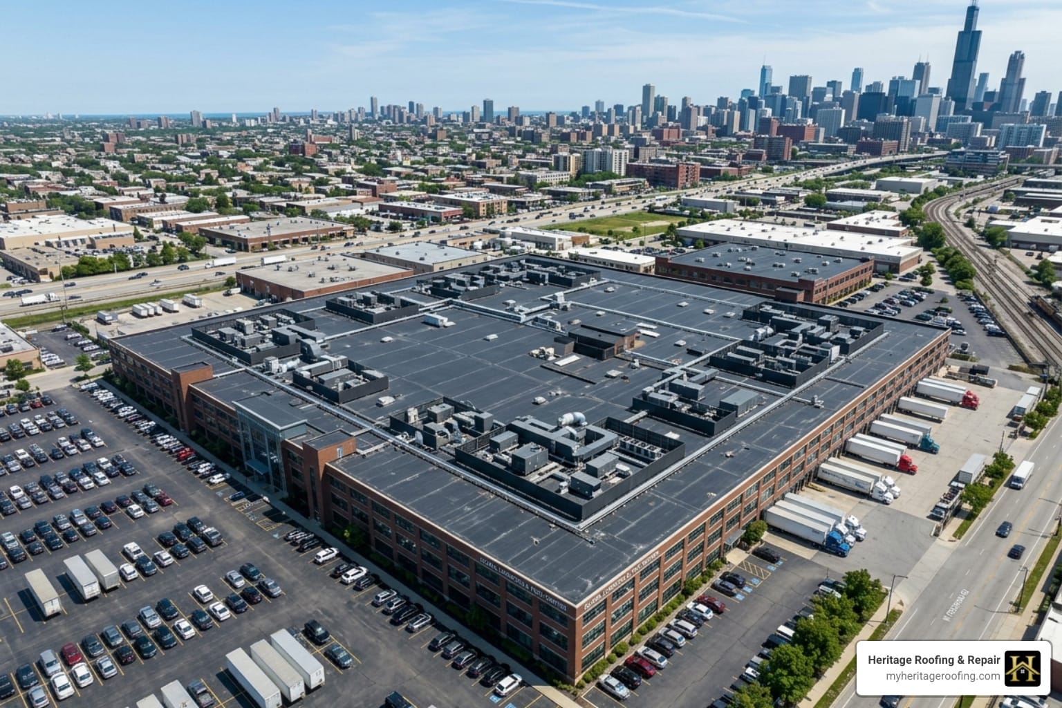 modified bitumen roofing on commercial building - modified bitumen roofing