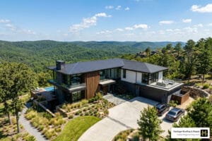 Fayetteville residential roofing modern home - Fayetteville residential roofing