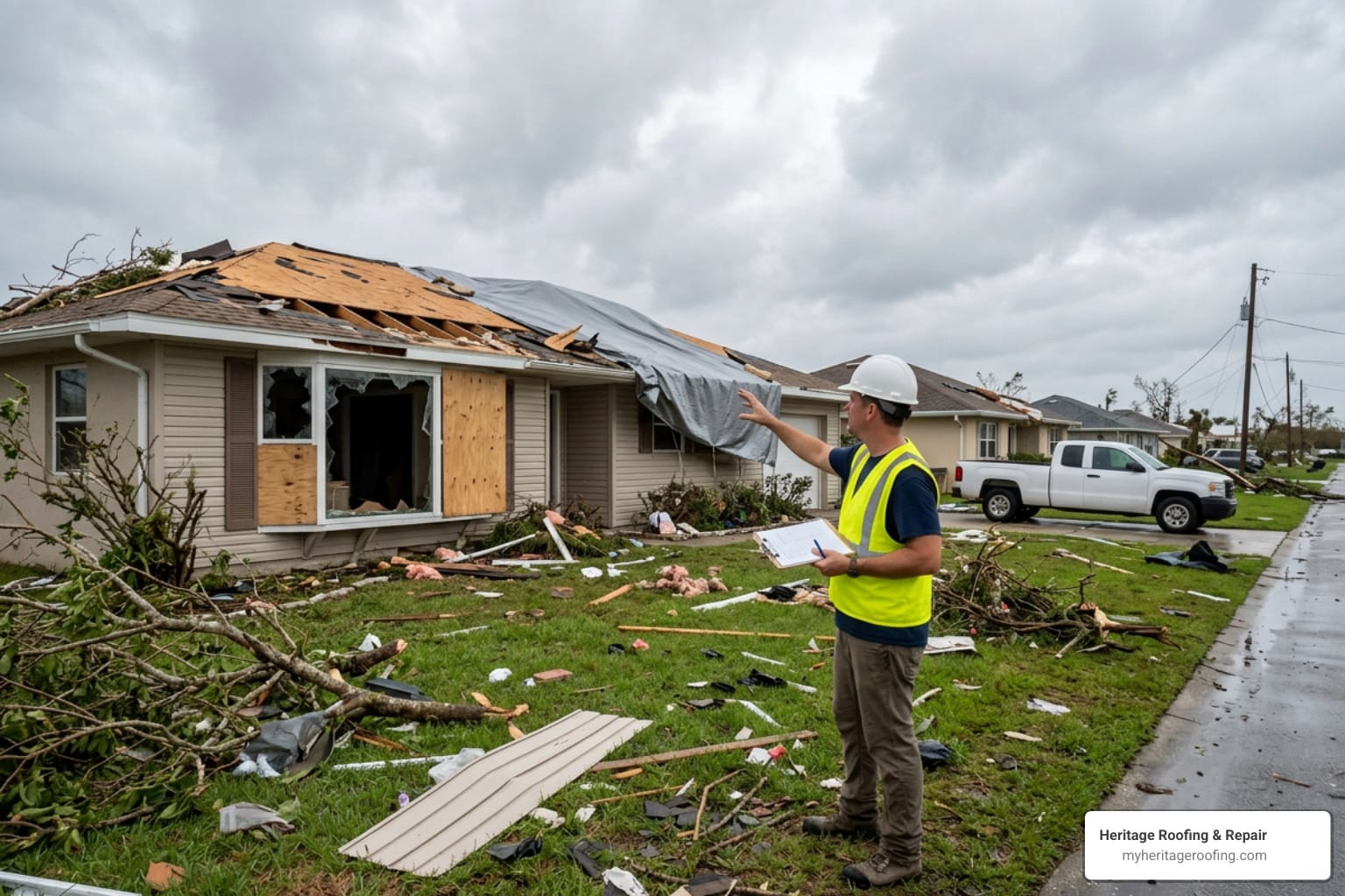 hurricane damage property inspection