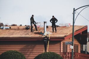 commercial roofers near me on a modern flat roof building - commercial roofers near